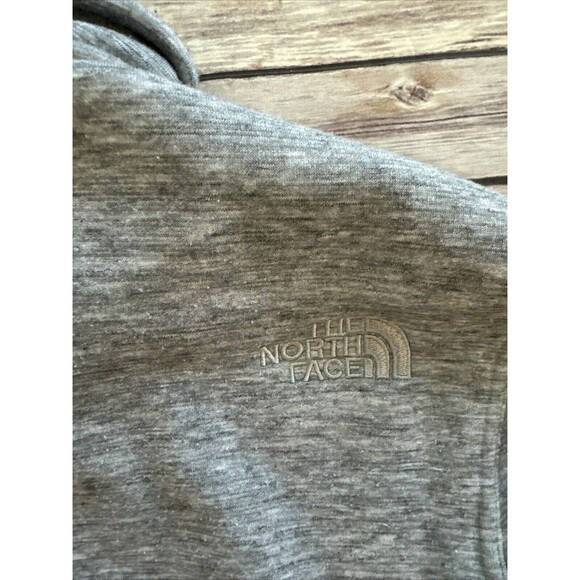 The North Face Long Sleeve Full Zip Fleece Lined Mock Neck Sweatshirt  Medium - Picture 9 of 9